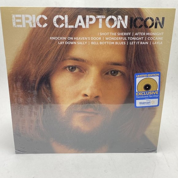 NEW SEALED Walmart Exclusive Eric Clapton - Icon Limited Edition Translucent Tan